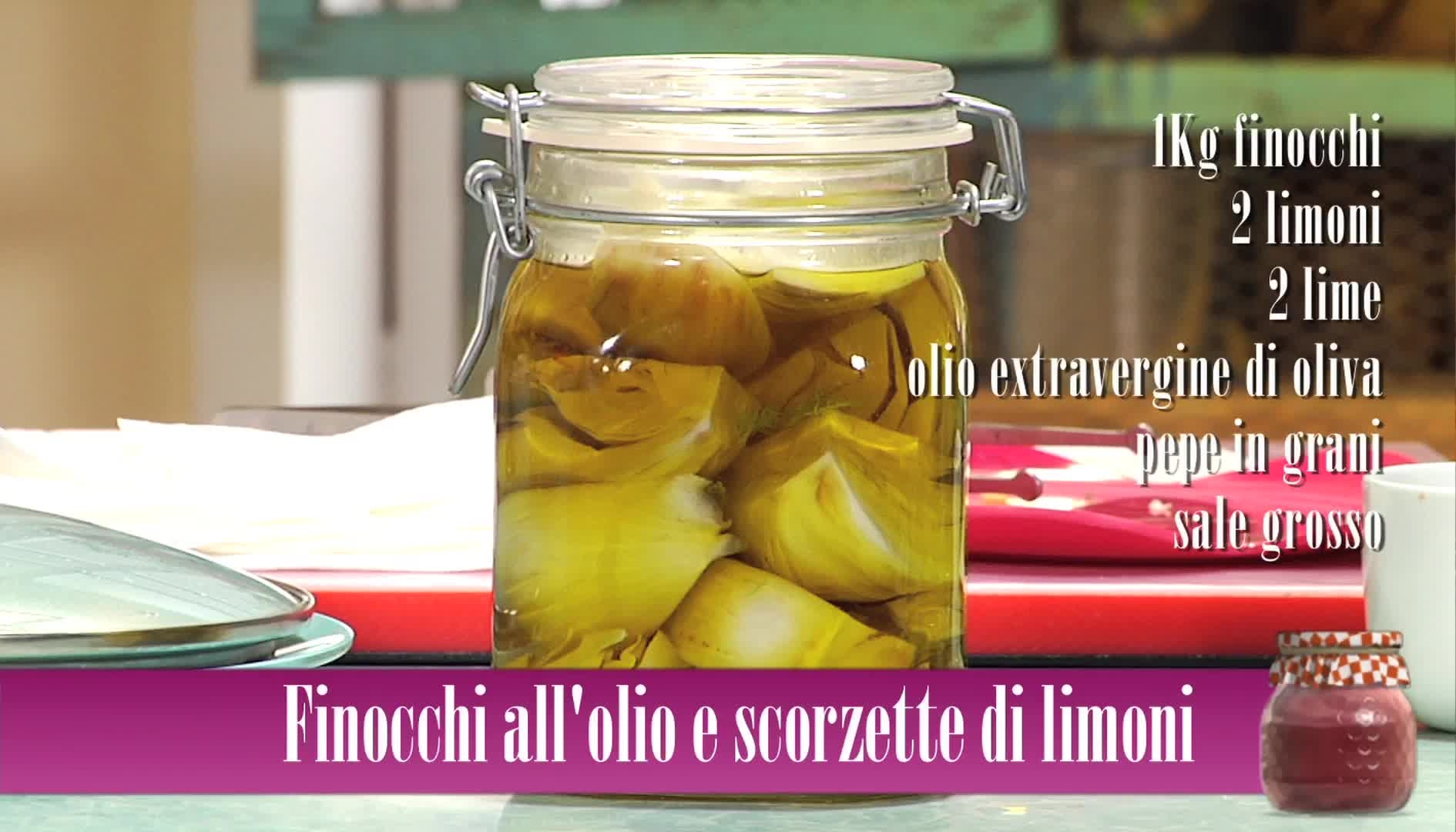 Finocchi All Olio E Scorzette Di Limoni Video Gambero Rosso Tv