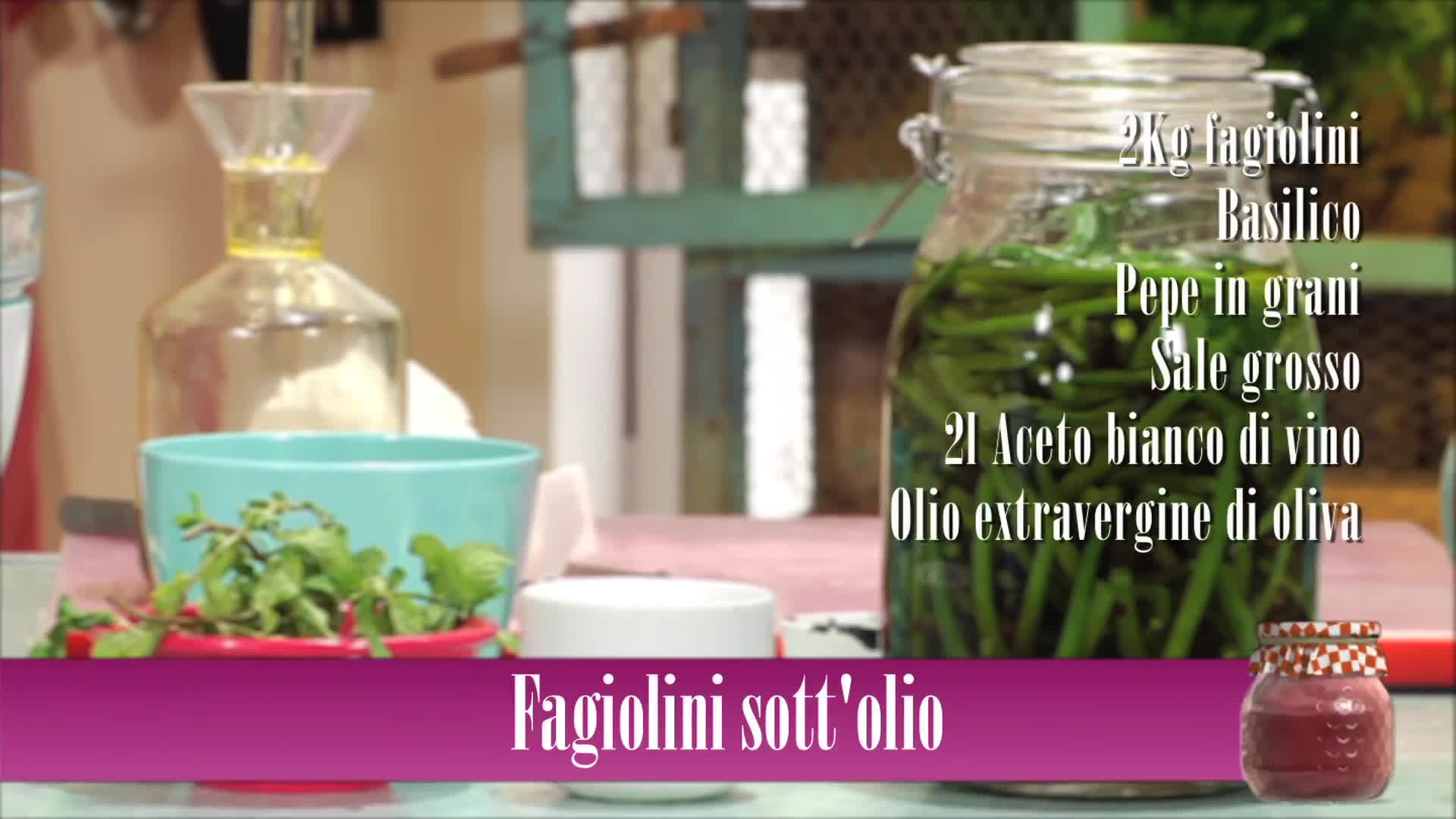 Fagiolini Sott Olio Video Gambero Rosso Tv