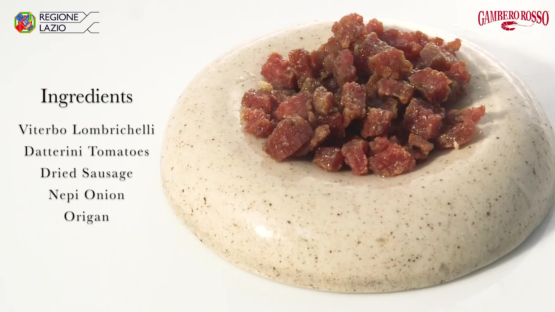 Lombrichelli pasta alla viterbese recipe - Video Gambero Rosso TV